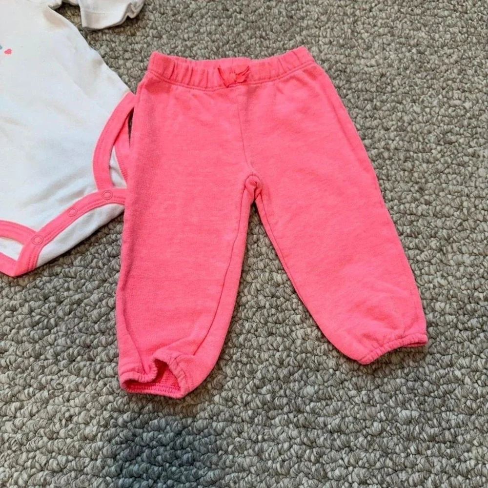 Carters‎ Girls BFF Outfit Set Size 6 Months